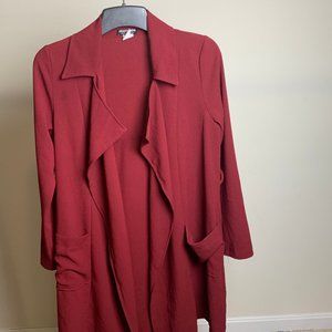 long,velvet jacket